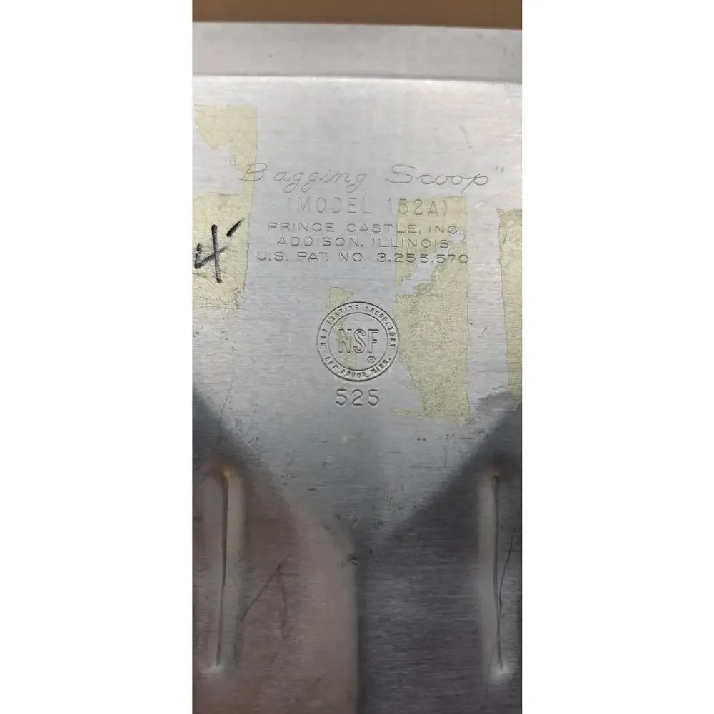 Prince Castle 152-A Aluminum Dual Handle French Fry Bagging Scoop